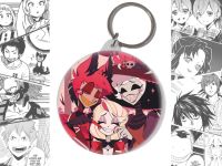 Брелок Готель Газбін Чарлі Ліліт Аластор Hazbin Hotel BR-58-003977