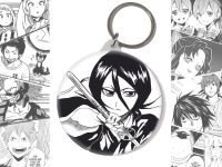 круглый Брелок Bleach Блич Рукия BR-58-003991