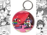 Круглый Брелок Блиц и Столас Helluva Boss BR-58-004031