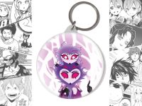 Круглый Брелок Столас и Октавия Helluva Boss BR-58-004032