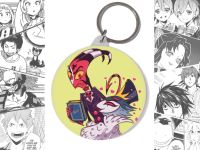 Круглый Брелок Блиц и Столас Helluva Boss BR-58-004033