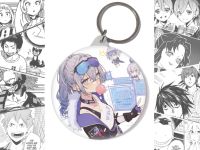 Круглый Брелок Серебряный Волк Honkai: Star Rail BR-004074