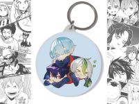 Круглый Брелок Синяя тюрьма Blue Lock BR-58-004183