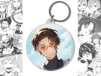 Круглый Брелок Юкимия Синяя тюрьма Blue Lock BR-58-004185