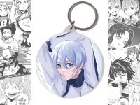 Круглый Брелок Йо Хиори Синяя тюрьма Blue Lock BR-58-004188