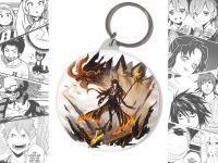 Круглый Брелок Чжун Ли Геншин Импакт Genshin Impact BR-004221