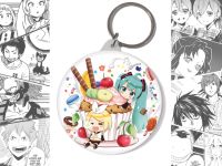 Брелок Хацуне Міку з Кагаміне Рін Project Sekai BR-58-004467 Круглий 