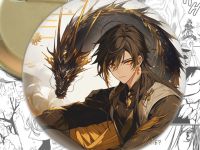 Значок Чжун Лі Геншин Імпакт Genshin Impact 003514