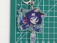 Брелок Скарамучча  Геншин Імпакт Genshin Impact БРФ-0014-106 фігурка , акриловий 