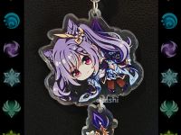 Брелок Геншин Імпакт Genshin Impact Ке Цин БРФ-0014-22 фігурка , акриловий 