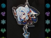 Брелок Геншин Імпакт Genshin Impact Шень Хе БРФ-0014-31 фігурка , акриловий 