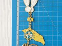 Брелок Око бога Венті Геншин Імпакт Genshin Impact, БРФ-0014-54 фігурний , металевий