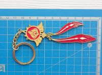 Брелок Око бога Ембер Геншин Імпакт Genshin Impact, БРФ-0014-55 фігурний , металевий