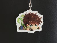 Брелок Jojo's Bizarre Adventure, Джозеф и Цезарь ДжоДжо БРФ-0018-07 акриловый, фигурка