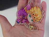 Брелок Jojo's Bizarre Adventure, Невероятные приключения ДжоДжо БРФ-0018-3  акриловый, фигурка