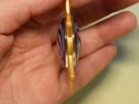 Брелок Око бога Гідро Мондштадт Імпакт Genshin Impact, що світиться, двосторонній