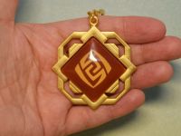 Брелок Око бога ГЕО Лі Юе Геншин Імпакт Genshin Impact, що світиться, двосторонній