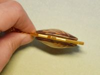 Брелок Око бога ГЕО Лі Юе Геншин Імпакт Genshin Impact, що світиться, двосторонній