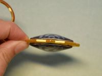 Брелок Око бога Гідро Лі Юе Геншин Імпакт Genshin Impact, що світиться, двосторонній