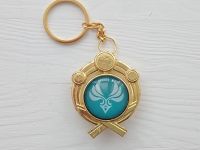 Брелок Око бога Анемо Інадзума Імпакт Genshin Impact, що світиться, двосторонній