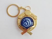 Брелок Око бога ГІДРО Інадзума Імпакт Genshin Impact, що світиться, двосторонній