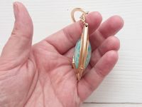 Брелок Глаз бога Крио Сумеру Геншин Импакт Genshin Impact, светящийся, двухсторонний