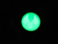 Брелок Око бога Анемо Фонтейн Імпакт Genshin Impact, що світиться, двосторонній