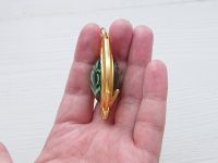 Брелок Око бога Дендро Сумеру Імпакт Genshin Impact, що світиться, двосторонній