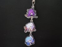 Брелок Frieren Фрирен, Ферн, Гиммель 3в1 БРФ-0007-02 фигурка, акриловый 