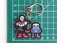 Брелок Санс та Папірус Undertale БРФ-0011-03 фігурка , акриловий 
