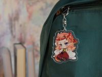 Брелок Клинок, що розтинає демонів Demon Slayer акриловий БРФ-0013-1