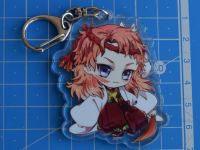 Брелок Клинок, що розтинає демонів Demon Slayer акриловий БРФ-0013-1