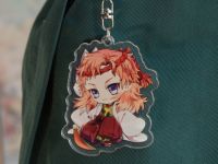 Брелок Клинок, що розтинає демонів Demon Slayer акриловий БРФ-0013-1