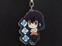 Брелок Demon Slayer Иноске без маски с надписью БРФ-0013-13 акриловий фиурка  