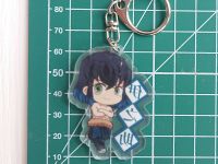 Брелок Demon Slayer Иноске без маски с надписью БРФ-0013-13 акриловий фиурка  