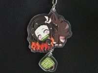 Брелок Demon Slayer Незуко БРФ-0013-15 акриловий фігурка 