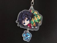 Брелок Demon Slayer Гію Томіока БРФ-0013-17 акриловий фігурка 