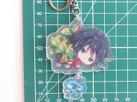 Брелок Demon Slayer Гію Томіока БРФ-0013-17 акриловий фігурка 