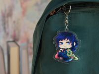 Брелок Demon Slayer Клинок, що розтинає демонів акриловий фігурка БРФ-0013-02 