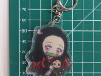 Брелок Demon Slayer Незуко сидящая БРФ-0013-20 акриловий фиурка  