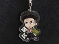 Брелок Demon Slayer Гьомей Хімеджима з написом БРФ-0013-31 акриловий фігурка 