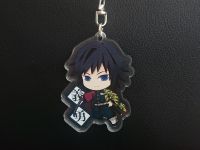 Брелок Demon Slayer ГТомиока с надписью БРФ-0013-36 акриловий фиурка  