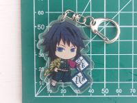 Брелок Demon Slayer ГТомиока с надписью БРФ-0013-36 акриловий фиурка  