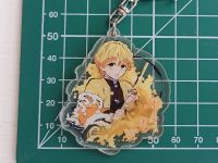 Брелок Demon Slayer Зеніцу хвильки БРФ-0013-41 акриловий фігурка 