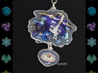 Брелок Скарамучча Геншин Імпакт Genshin Impact БРФ-0014-105 фігурка , акриловий 