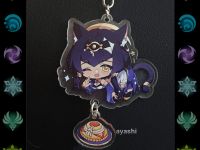 Брелок Геншин Імпакт Genshin Impact Кандакия вушка БРФ-0014-70 фігурка , акриловий 