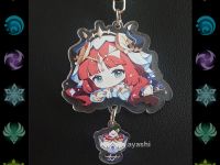 Брелок Геншин Імпакт Genshin Impact Нілу БРФ-0014-81 фігурка , акриловий 