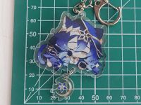 Брелок Геншин Імпакт Genshin Impact Лайла з вушками БРФ-0014-82 фігурка , акриловий 