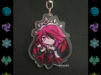 Брелок Геншин Імпакт Genshin Impact Розарія БРФ-0014-84 фігурка , акриловий 