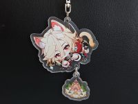 Брелок Геншин Імпакт Genshin Impact Кавех з вушками БРФ-0014-86 фігурка , акриловий 